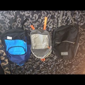 Three new book bags